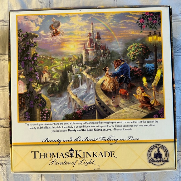 Ceaco - Thomas Kinkade - Beauty and the Beast Falling in Love - 1000 Pieces - Picture 2 of 6